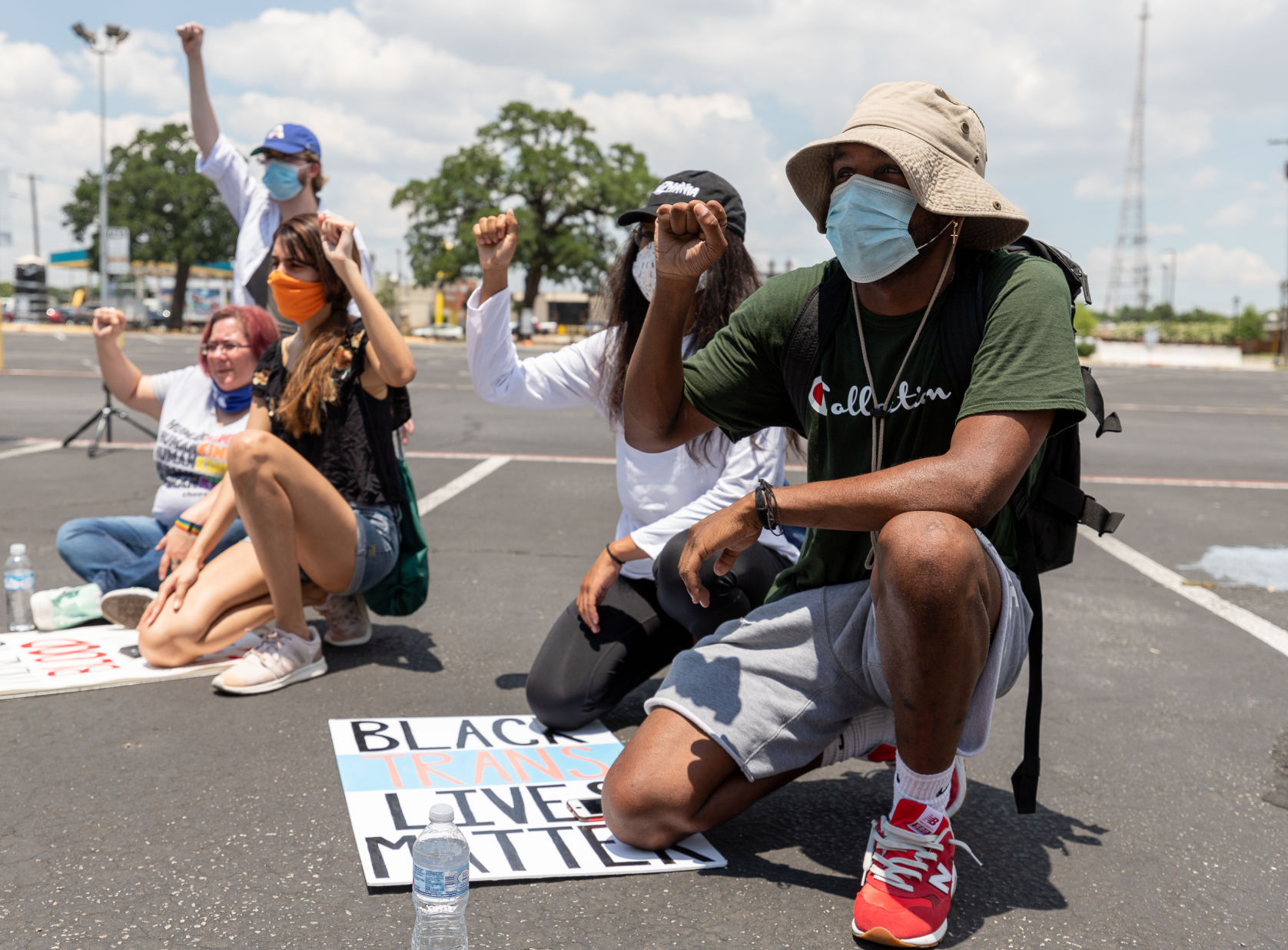 ‘That could’ve been me’: UTA students march, seek systemic change for black Americans